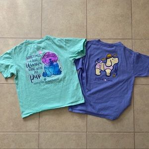 Simply Southern & Puppy Love tshirts YM